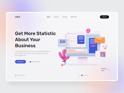 网站英雄标题(Website Hero Header)