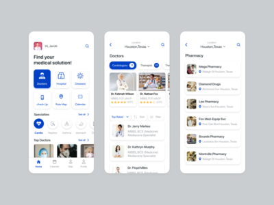 医院重新设计应用程序uiux(hospitals redesign app uiux)