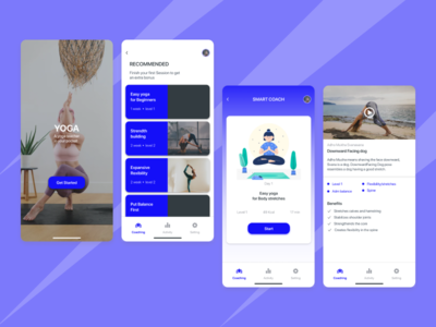 重新设计瑜伽训练应用程序(Redesign Yoga Training App)