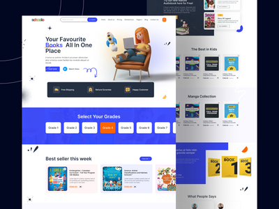 儿童教育网站(Kids Education Website)