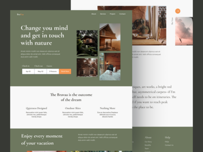 旅游登陆页面(Travel Tour Landing page)