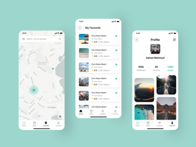 旅游应用设计(Travel app design)