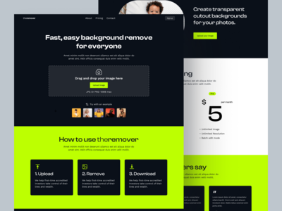 SaaS登陆页面设计(SaaS Landing Page Design)