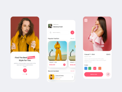时尚电商应用(Fashion eCommerce App)
