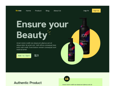 电子商务登陆页面(E-Commerce landing page)