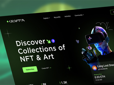 NFT 网站设计(NFT Website Design)