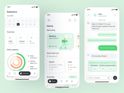 应用程序设计 - 健身房锻炼(App design - Gym Workout)