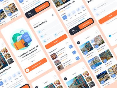酒店预订移动应用程序(Hotel Booking Mobile App)