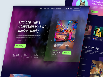 NFT 市场网站(NFT Marketplace Website)