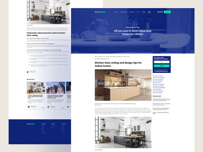 博客详细页面设计(Blog detail page design)