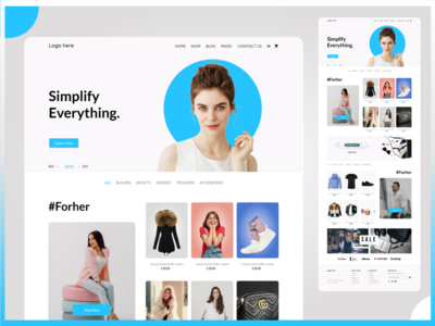 电子商务网站(E- Commerce website)