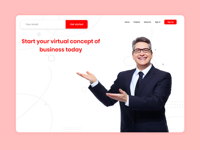 业务登陆页面(Business landing page)