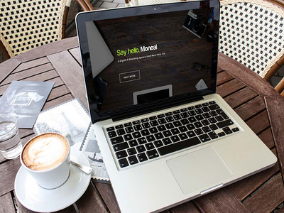 Moneal - 视差业务模板(Moneal - Parallax Business template)