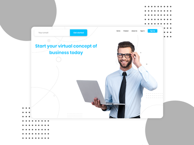 业务登陆页面(Business landing page)