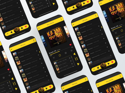 音乐播放器界面(Music player ui)