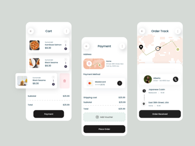 送餐应用(Food Delivery App)