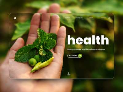 Helth Web 样机(Helth Web Mockup)