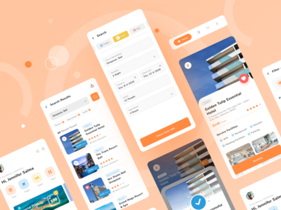 酒店预订 - 旅游应用(Hotel Booking - Travel App)