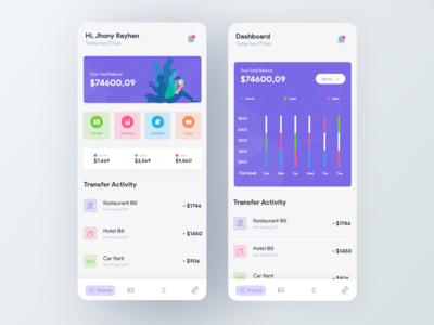金融App视觉探索(Finance App Visual Exploration)