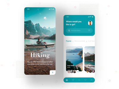 远足移动应用程序(Hiking Mobile App)