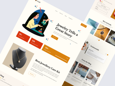 珠宝电商设计(Jewelry Ecommerce Design)