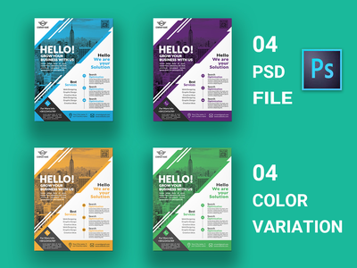 业务传单模板(Business Flyer Template)