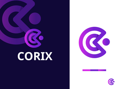 Crypto C 字母标志，C 标志设计，C 标志(Crypto C Letter Logo, C Logo Design, C Logo)