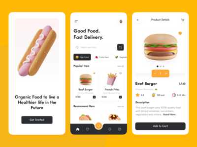 送餐应用(Food Delivery App)