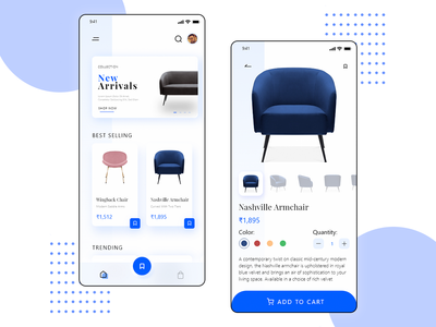 家具应用程序设计(Furniture App Design)