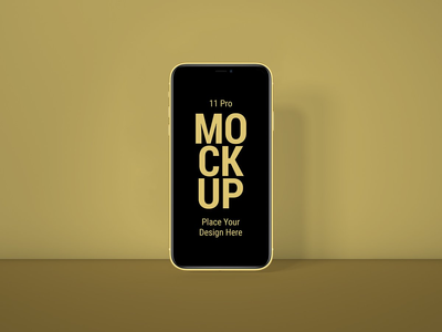 最新智能手机 11 pro MAX 样机展示艺术品(Latest Smart Phone 11 pro MAX Mockup to Present Artwork)