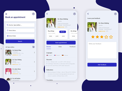 医疗应用程序界面(Medica App UI)