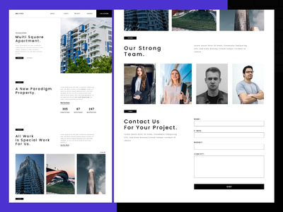 真实状态网页设计(Real State Web Design)