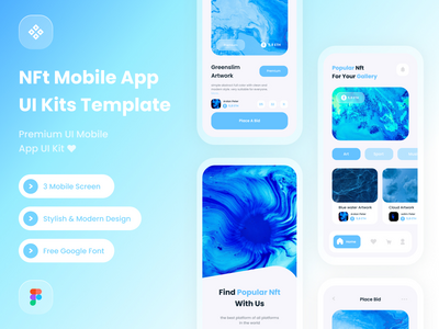 Nft 移动应用程序模板(Nft Mobile Apps Template)