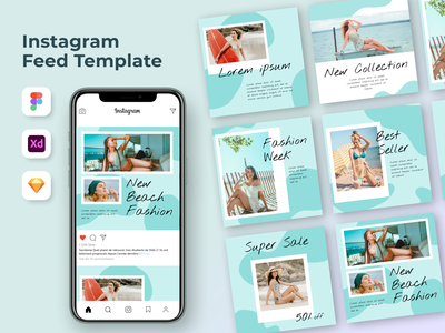 Instagram 帖子模板 - Utaytemp(Instagram post template - Utaytemp)