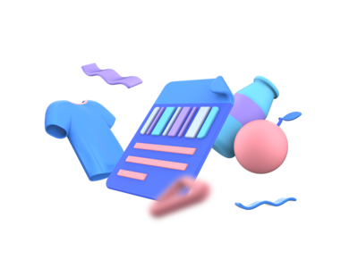 订购 3D 插图(Orders 3D Illustrations)