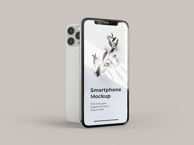 iPhone 11 Pro 样机(iPhone 11 Pro mockup)