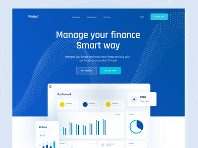 金融科技SaaS落地(Fintech Saas landing)