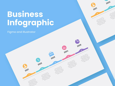 业务信息图表模板-Easytemp(Business Infographic Template - Easytemp)