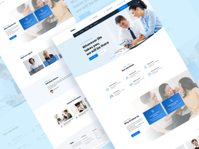 胰岛素登陆页面设计(Insu ll Landing Page Design)
