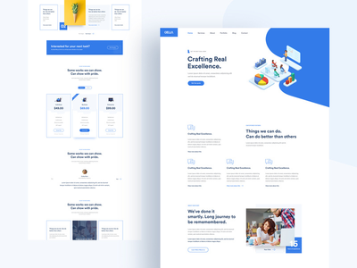 Qella - 数字代理网站(Qella - Digital Agency Website)