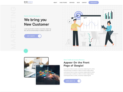 数字营销模板(Digital Marketing Template)