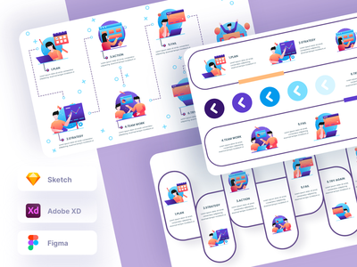 业务战略信息图(Business Strategy Infographic)