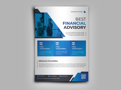 公司业务传单设计模板(Corporate Business Flyer Design Template)