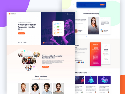 #02 Unlimitcon - 商务会议模板。(#02 Unlimitcon - Business Conference Template.)