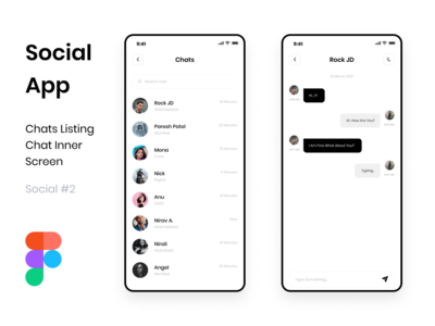 社交应用程序 UI #2(Social App UI #2)