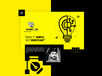 平面设计登陆页面探索(Graphics Design Landing Page Exploration)