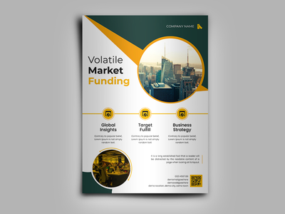 公司业务传单设计模板(Corporate Business Flyer Design Template)