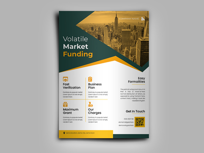 公司业务传单设计模板(Corporate Business Flyer Design Template)