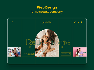 房地产网络概念(Real estate Web Concept)