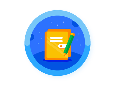 书本图标徽章(Book Icon Badge)